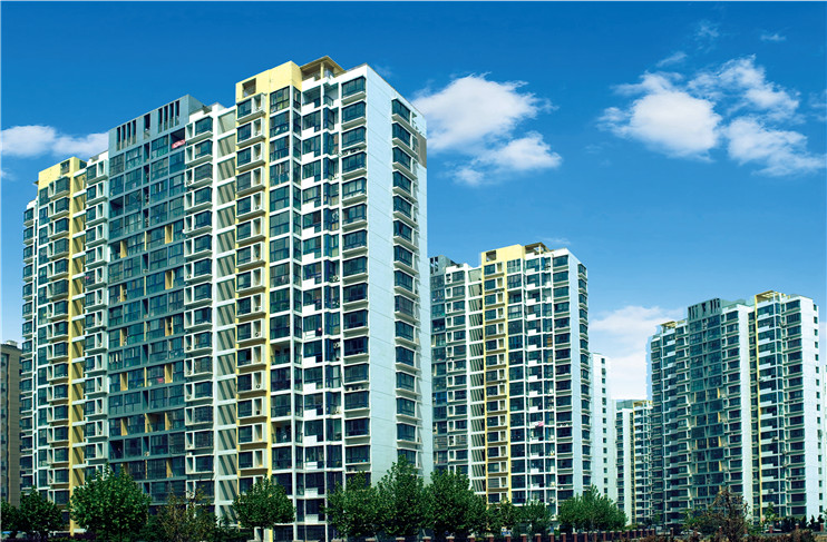 北國之春小區 被評為：青島市標準化示范工地